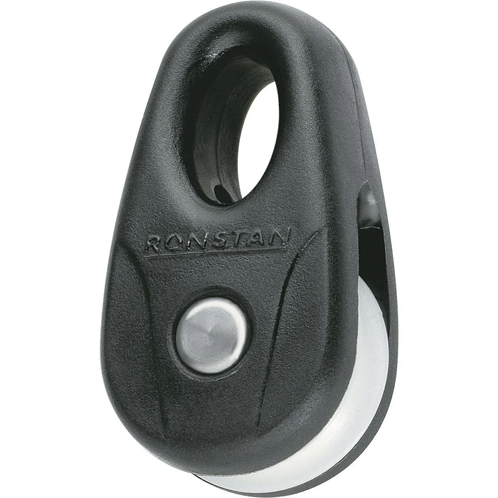Ronstan Series 15 Kite Block Black with White Sheave