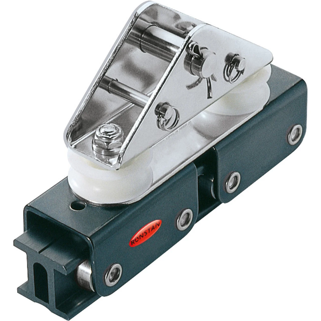 Ronstan Series 32 I-Beam Tandem Car, Cont Sheaves Channel Top