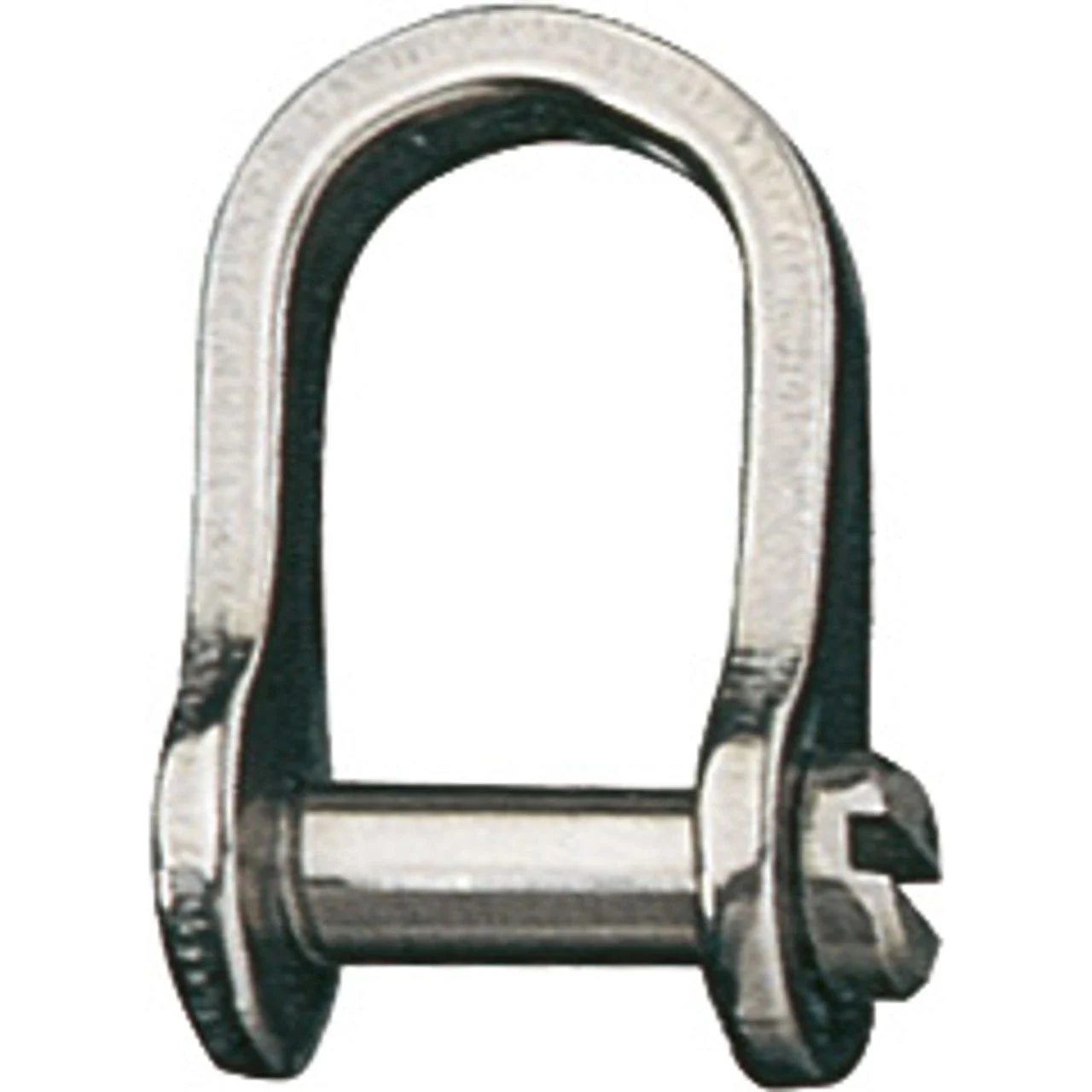 Ronstan Stainless Steel D Shackle 5/16" Pin Slotted Head