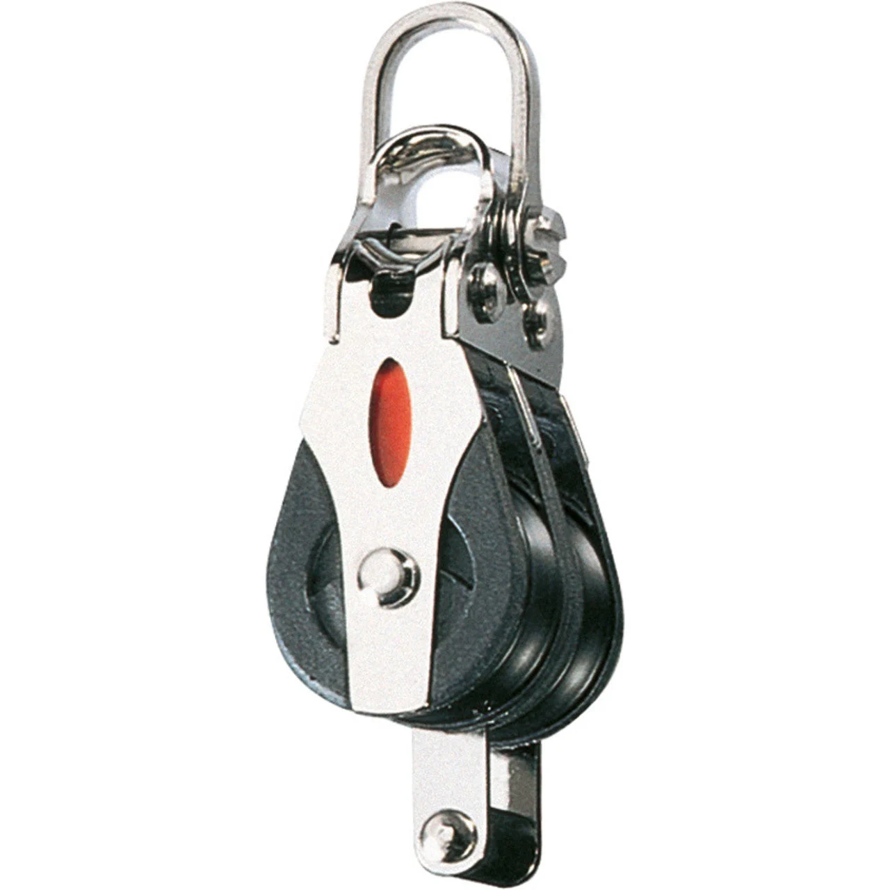 Ronstan Series 20 Ball Bearing Double Block with Becket and Shackle