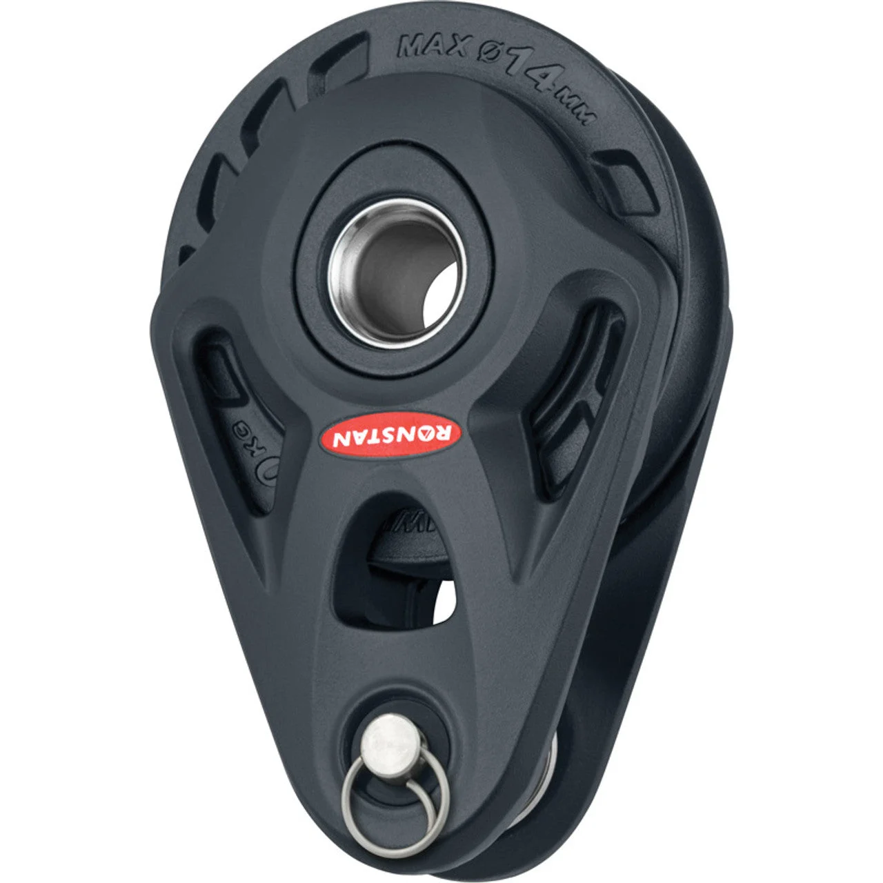 Ronstan Series 75 Core Block, Mast Base, 8mm Clevis Pin