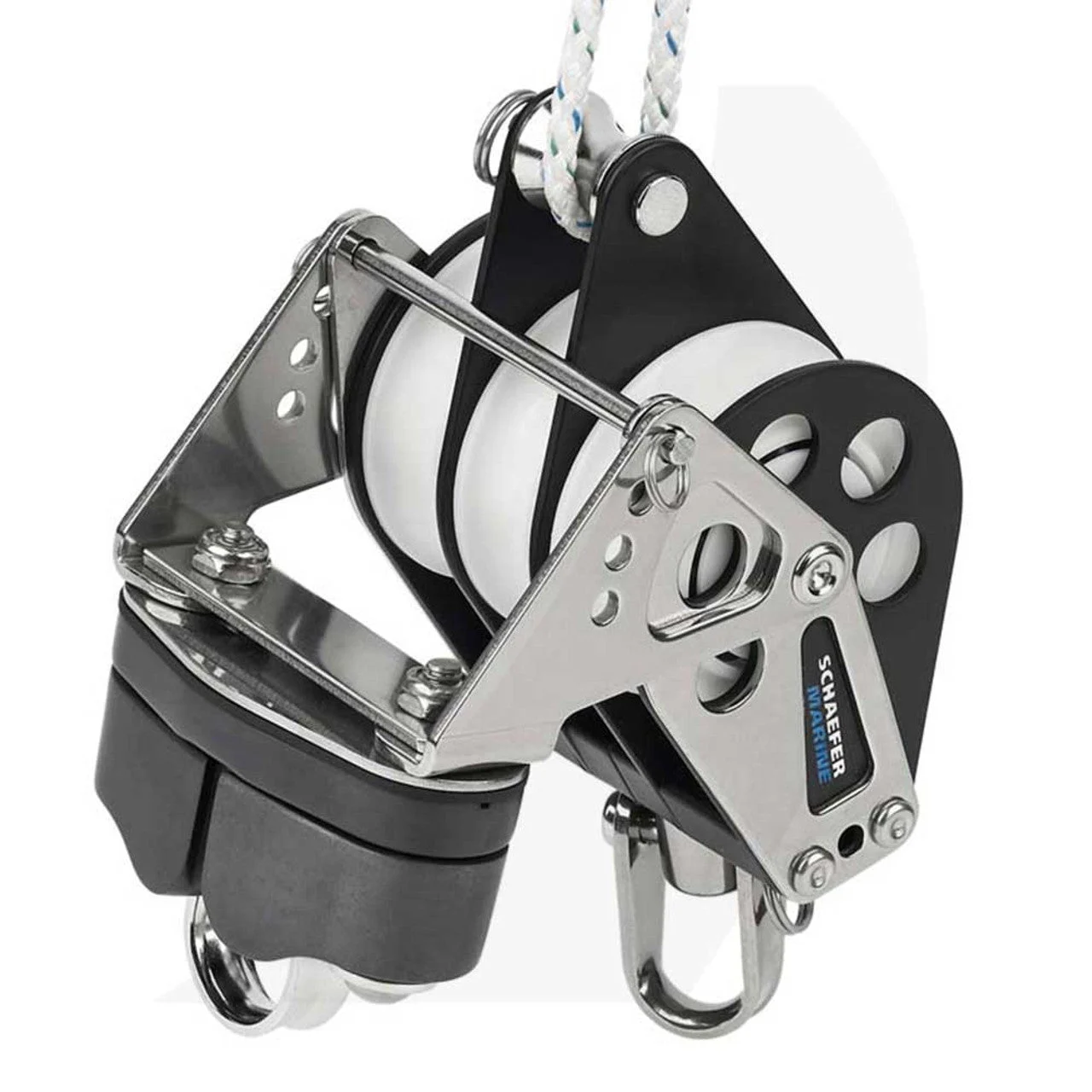 Schaefer Triple Becket Block w/Adjustable Cam
