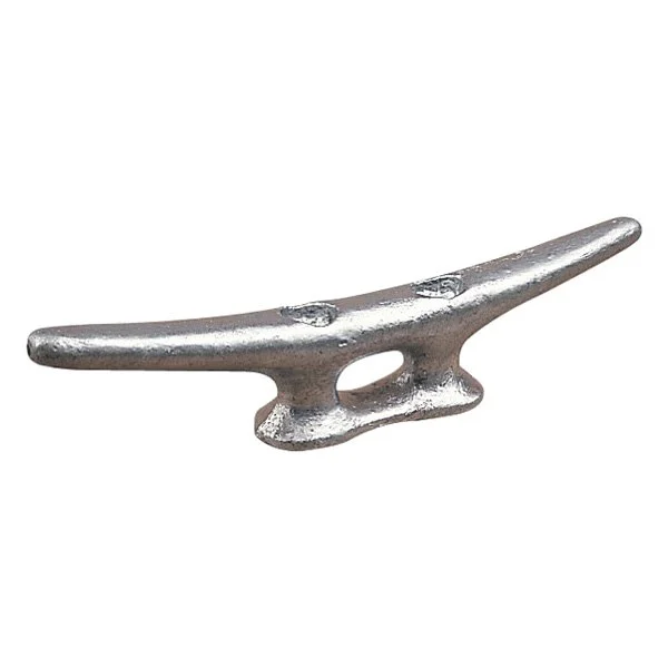 Sea-Dog Line Galvanized Open Base Dock Cleat - Flat Head, 6"