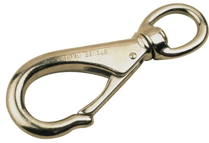 Sea-Dog Line Swivel Eye Bolt Snap, Bronze, 3-1/4" x 7/16" x 5/8" Size 1