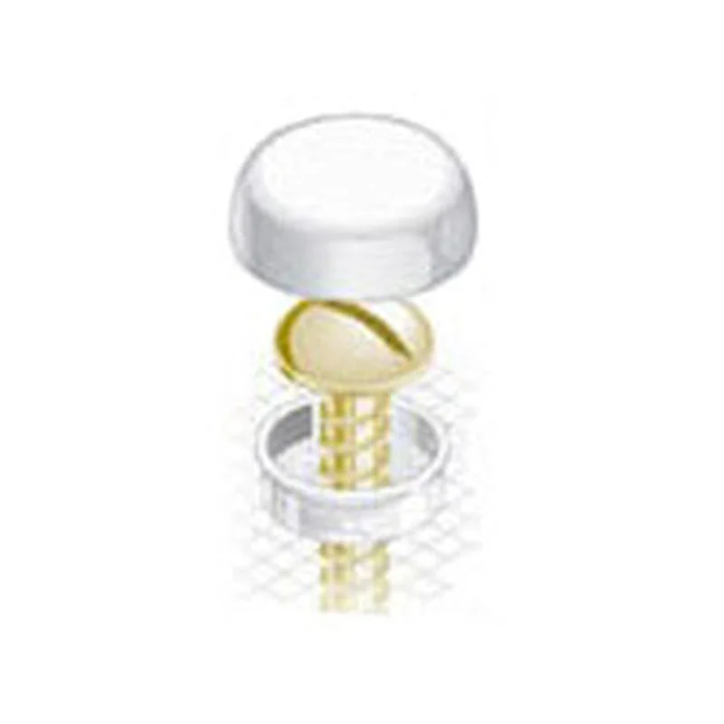 Handi-Man Snap Caps, Cream for #6 & #8 Screws - 10 Pack