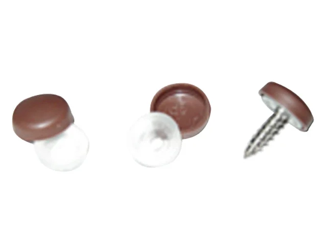Handi-Man Snap Caps, Teak for #10 & #12 Screws - 10 Pack