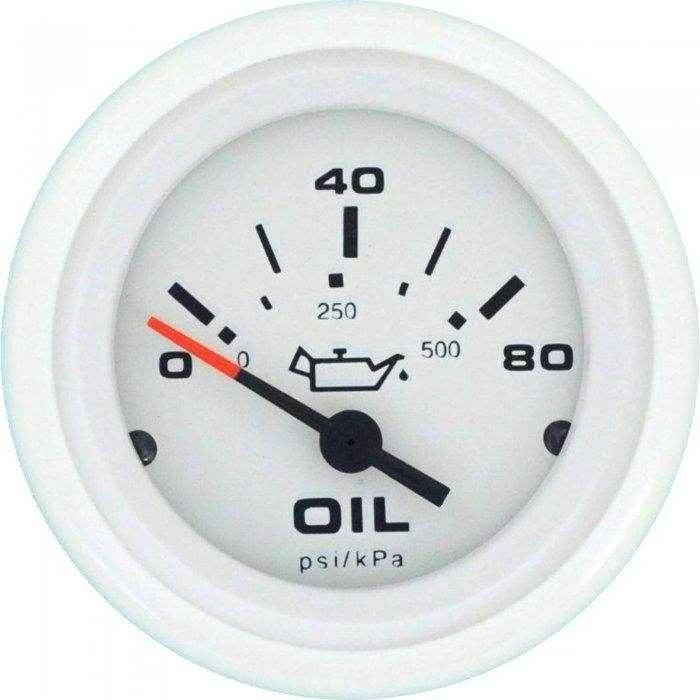 Sierra Arctic 0-80 PSI Oil Pressure Gauge 68365P