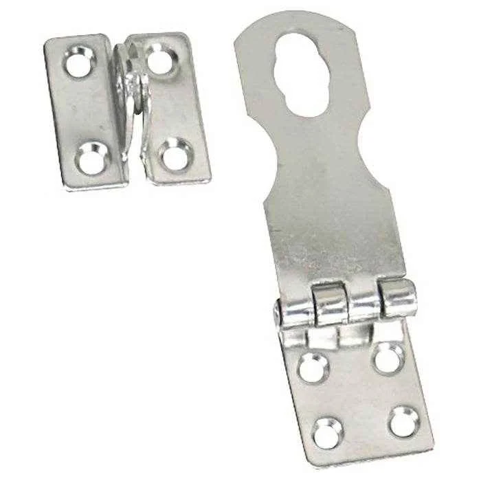 Stainless Steel Fixed Safety Hasp | Whitecap S-4052