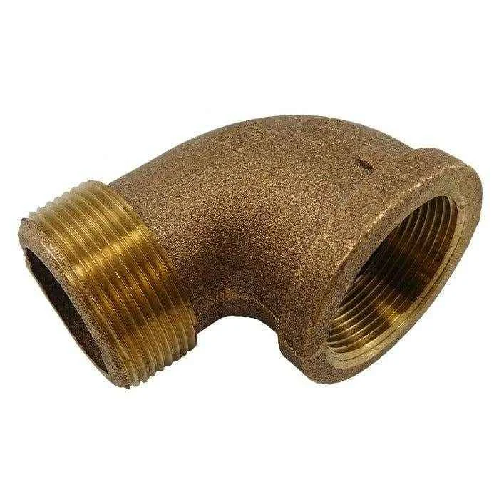 Street Elbow Bronze 90 Degree - 4 inch | ACR Industries 44-171