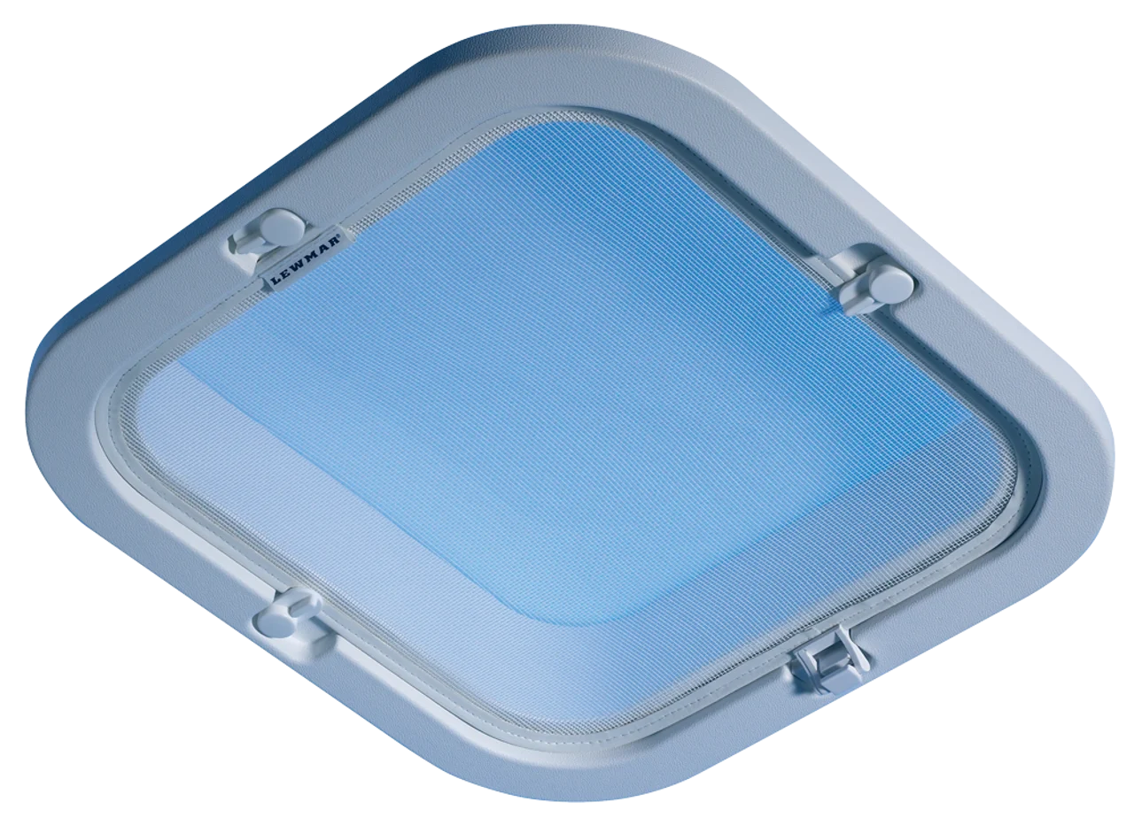 Lewmar Hatch Trim/Screen Size 18 Round White