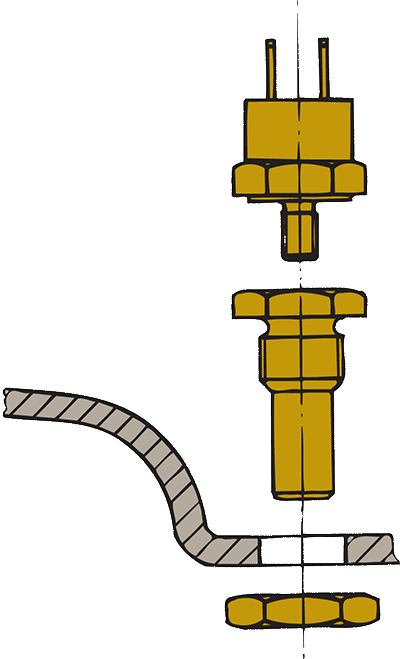 Temperature Alarm Sensor for MF/ LSG Muffler