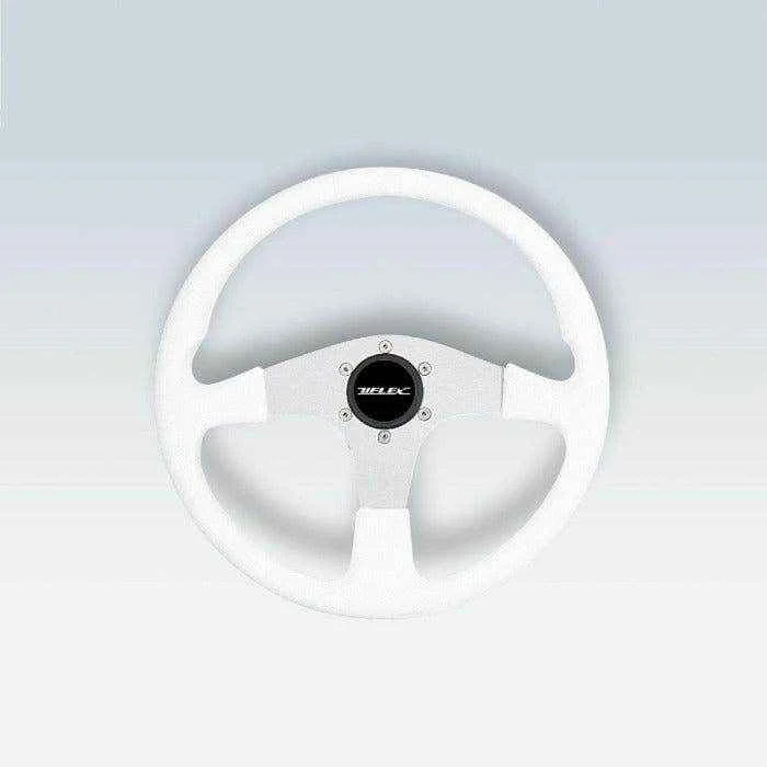 White Corse Boat Steering Wheel | Uflex USA CORSE-W/S