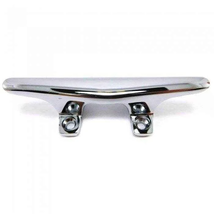 Whitecap Chrome Plate Zamac 4 1/2 in. Hollow Base Cleat S-1444