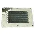 Whitecap Industries 304 SS Flat Louvered Ventilator S-1326