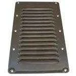Whitecap Industries 304 SS Flat Louvered Ventilator S-1328