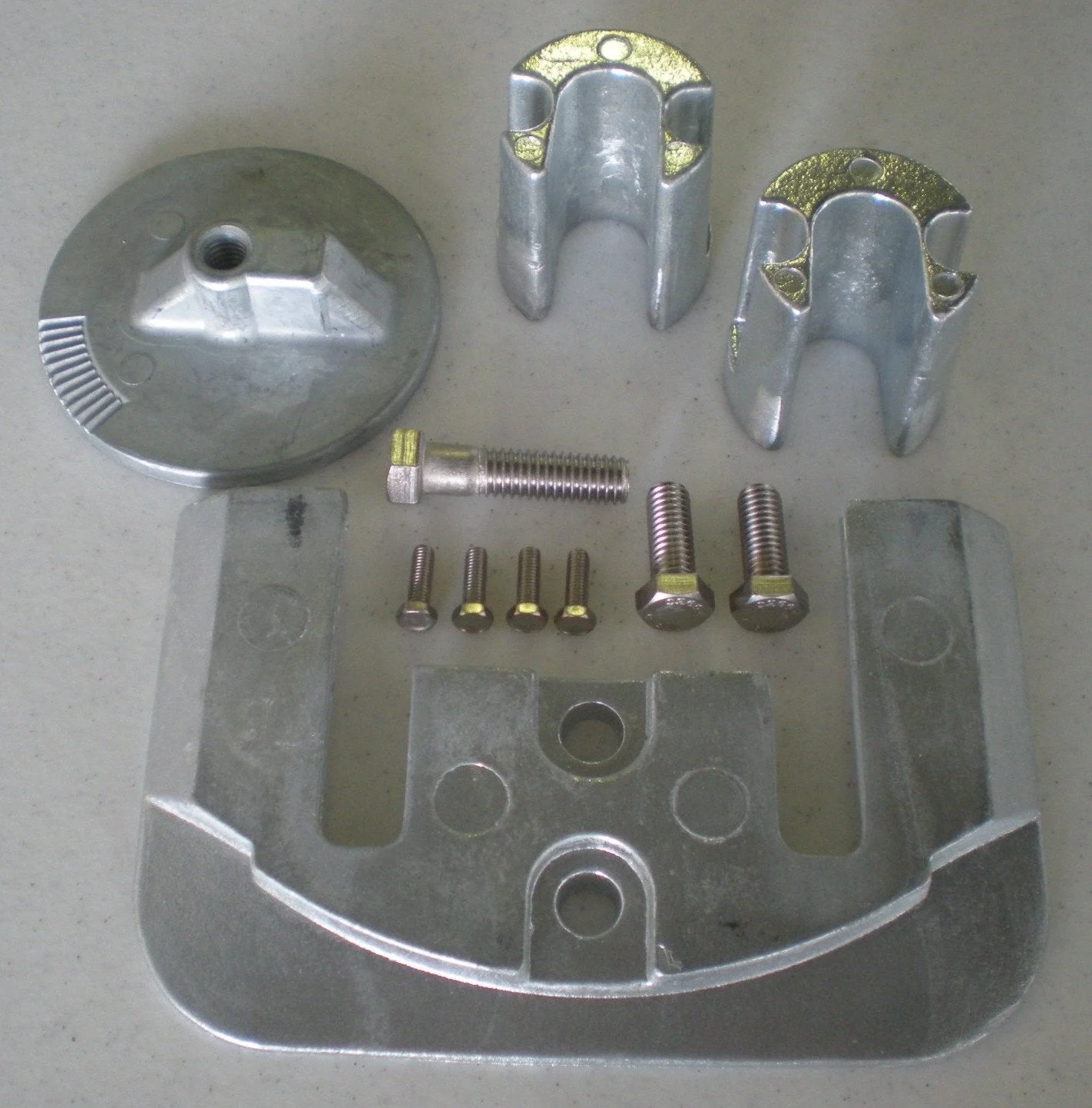 Mercruiser Bravo II III Magnesium Fresh Water Anode KIT