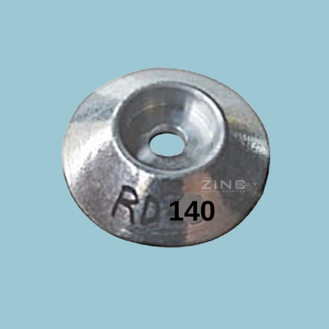 RD-140 Special Round Disc for Rudder Zinc Anode / AZ-140
