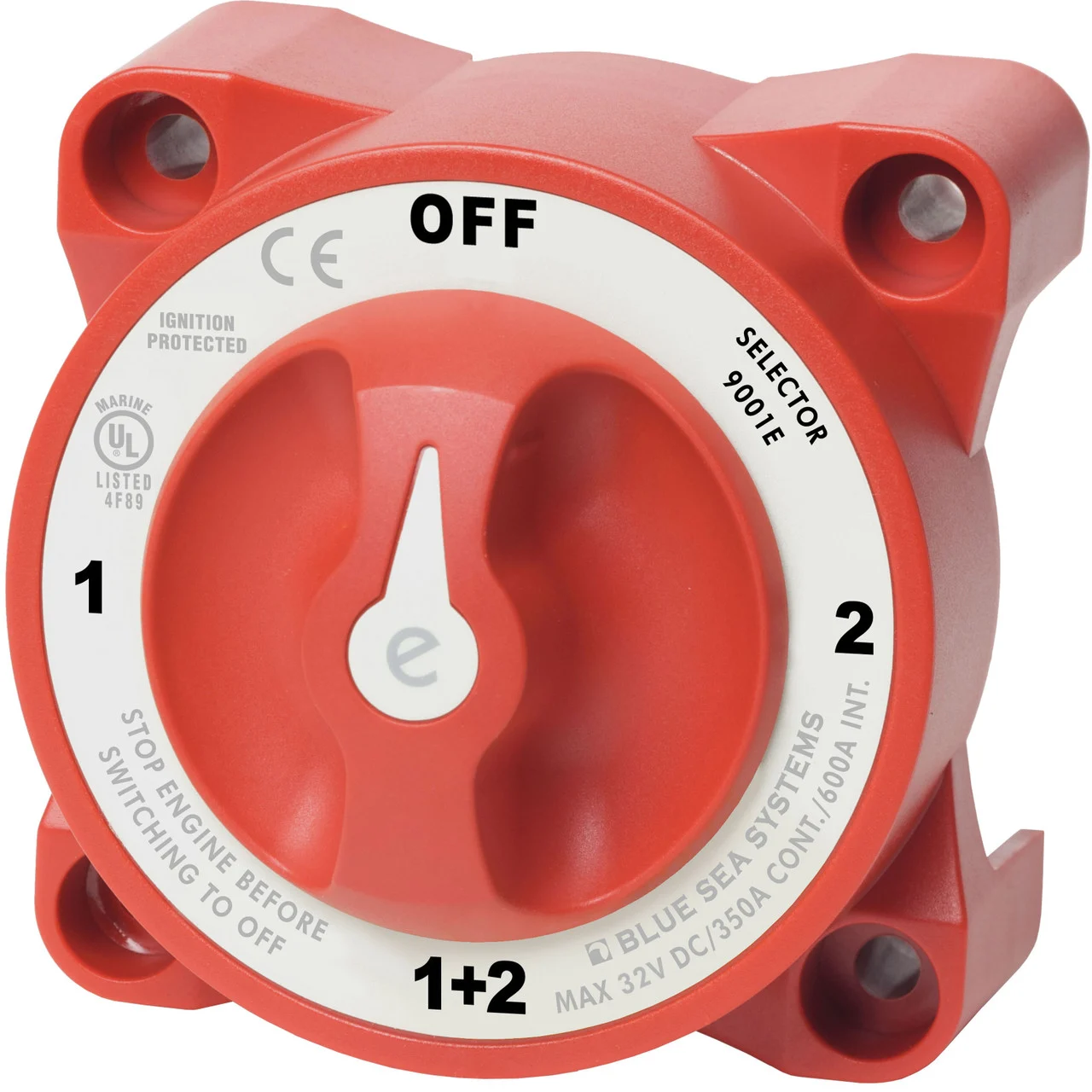 Blue Sea Systems 9001E-BSS e-Series Selector Battery Switch - 9001E-BSS