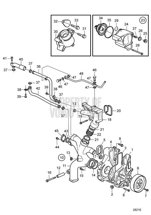 Volvo Penta - Sealing Ring *while Supplies Last* (20852763)