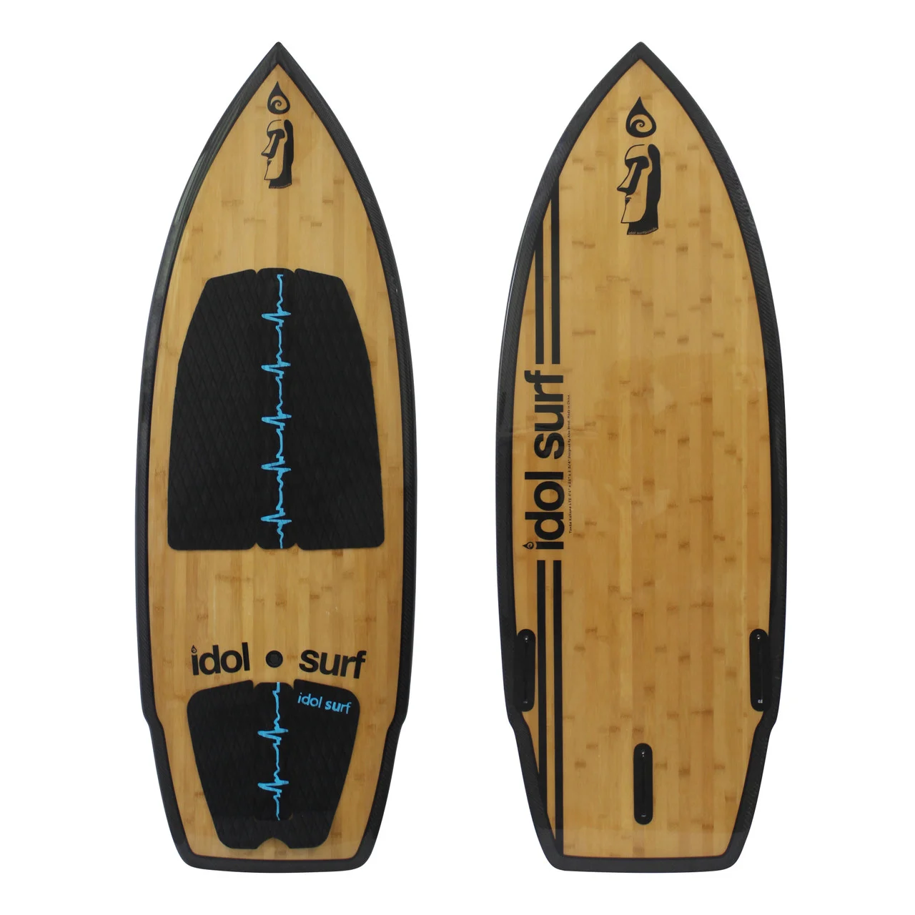 Idol Surf 22-30-51 Tonka Kahuna LTE Wake Surfboard - 5'1" - 22-30-51