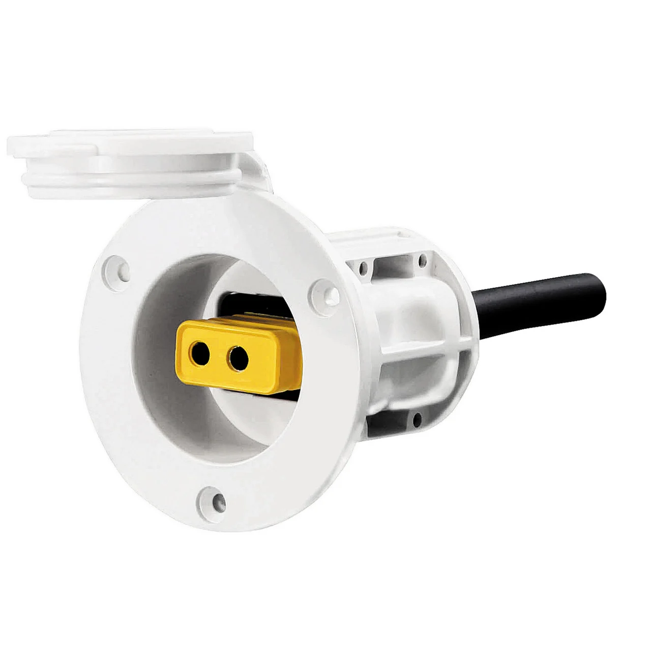Cannon 1903013 Flush Mount Power Port - White - 1903013