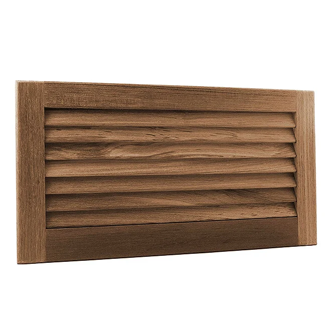 SeaTeak Louvered Insert, Horizontal 9-3/8"H x 17 3/4"W x 3/4"D 60716
