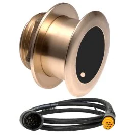Airmar B175mw Med Ultra Wide 1kw, 20 Degree Chirp Thru-Hull Transducer F/12-Pin Garmin