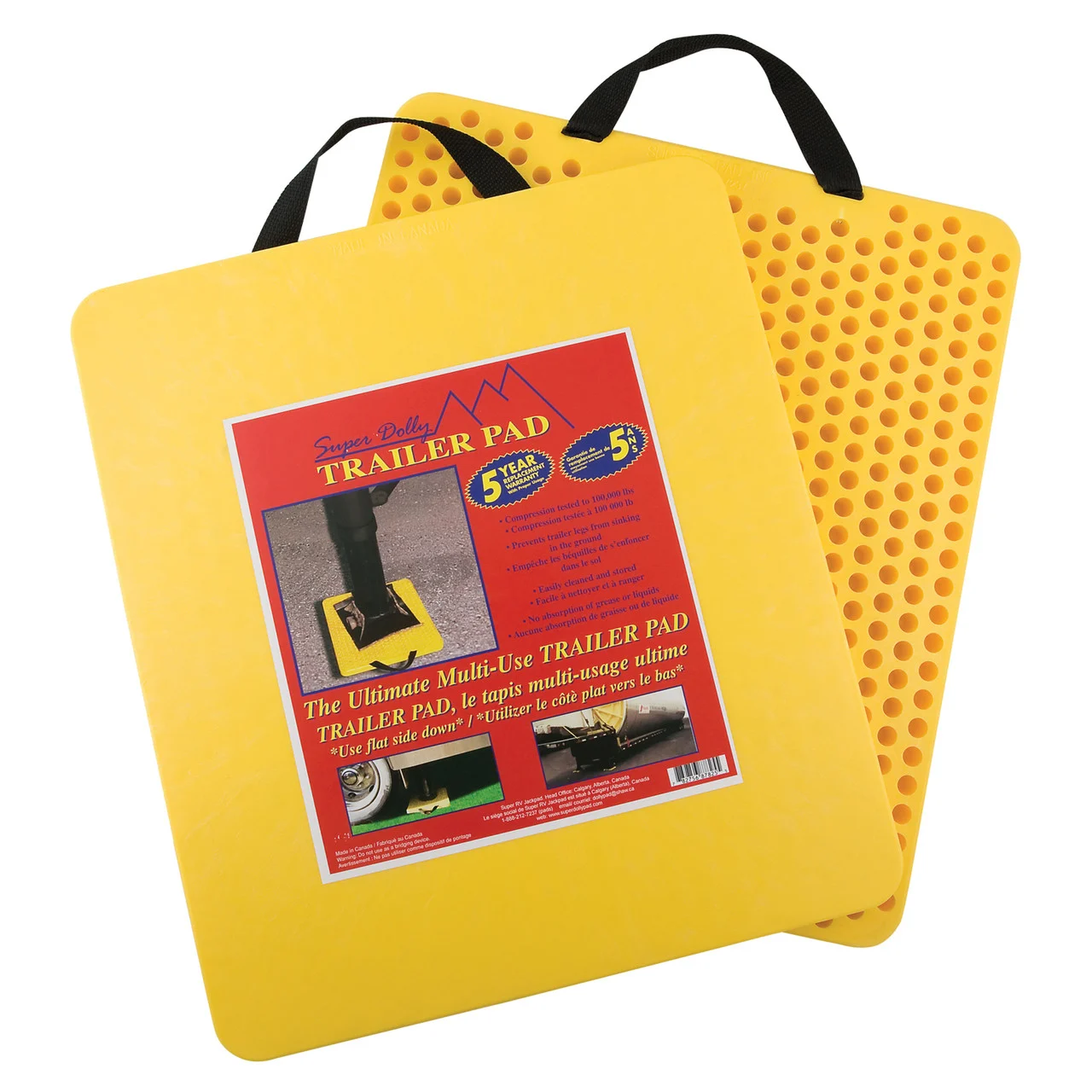 AP Products 007-87825 Trailer Pad Yellow (2 Pack) - 007-87825