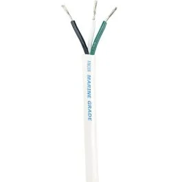 Ancor White Triplex Cable - 14/3 - Sold By The Foot
