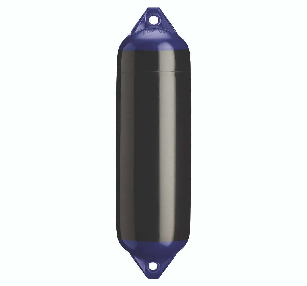 Polyform F-3 BLACK F Series Fender - 8.2" x 30", Black - F-3 BLACK