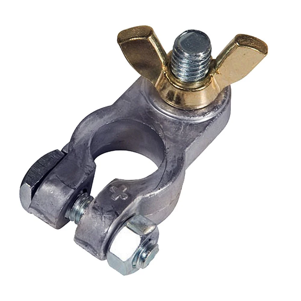 Ancor Lead Battery Terminal - 3/8" Stud - Positive – Marine Boat Replacement Part