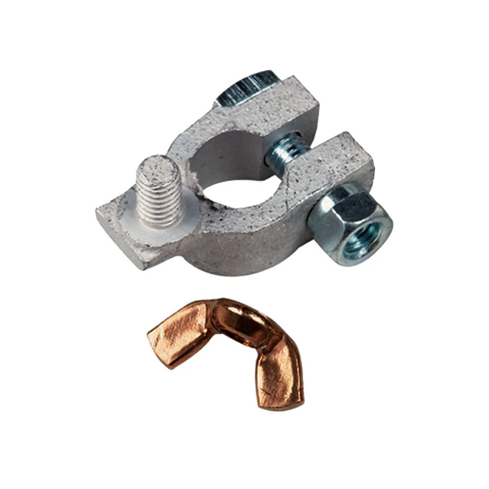 Ancor Tinned Battery Terminal - 5/16" Stud - Negative – Marine Boat Replacement Part