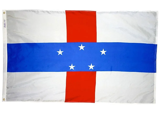 Annin Netherland Antilles Courtesy Flag - 12" x 18"