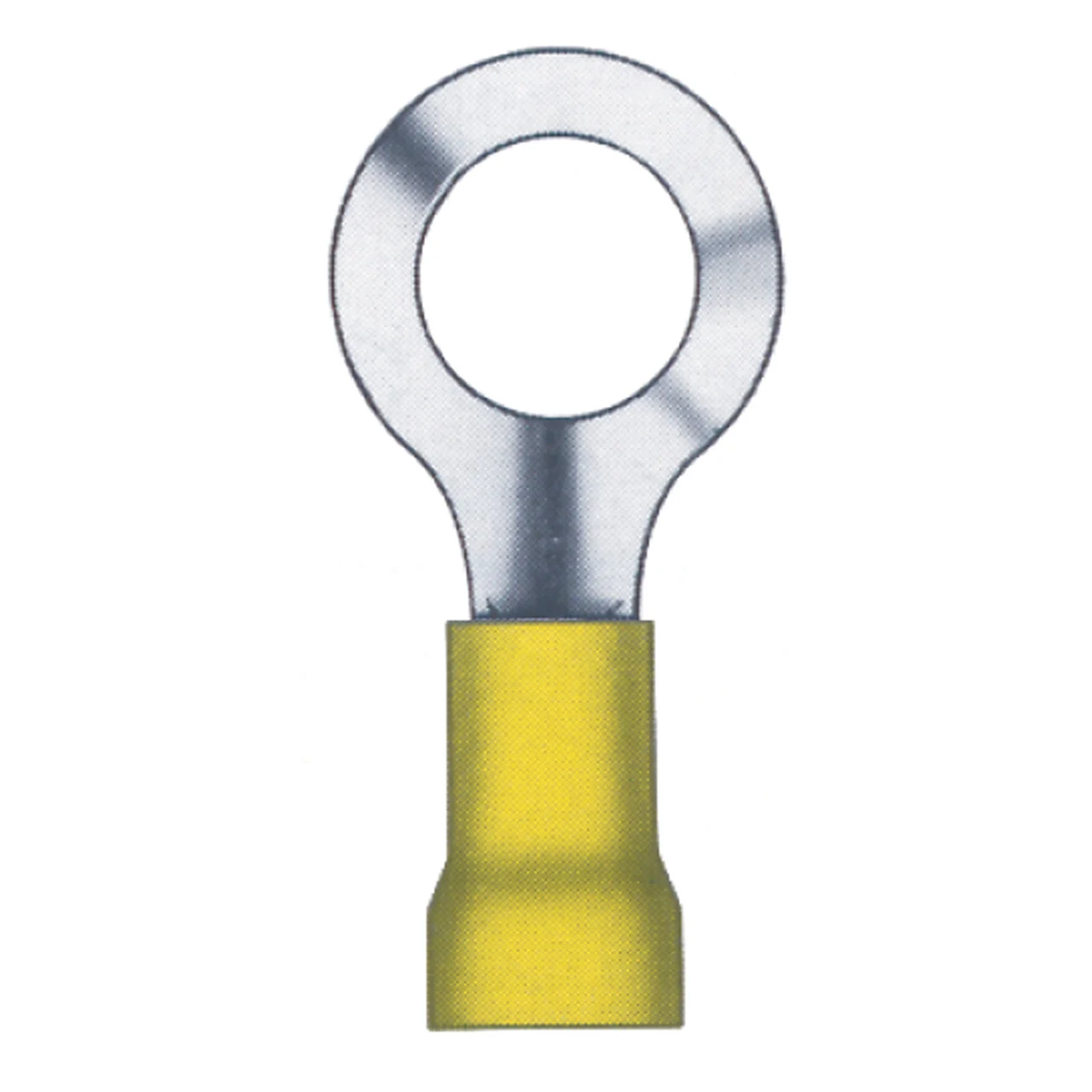 Battery Doctor 80357 Vinyl Ring Terminal 12-10 AWG - 3/8" Stud, 100 Pack - 80357
