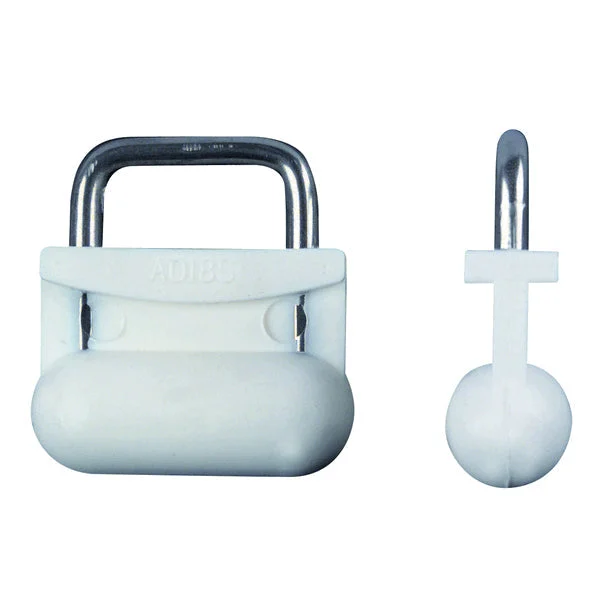Bainbridge Sail Slide - Plastic with S/S Bail Slug 11mm Dia