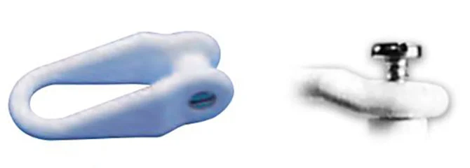 Bainbridge Screw-On Plastic Shackle 1-1/8 Inch