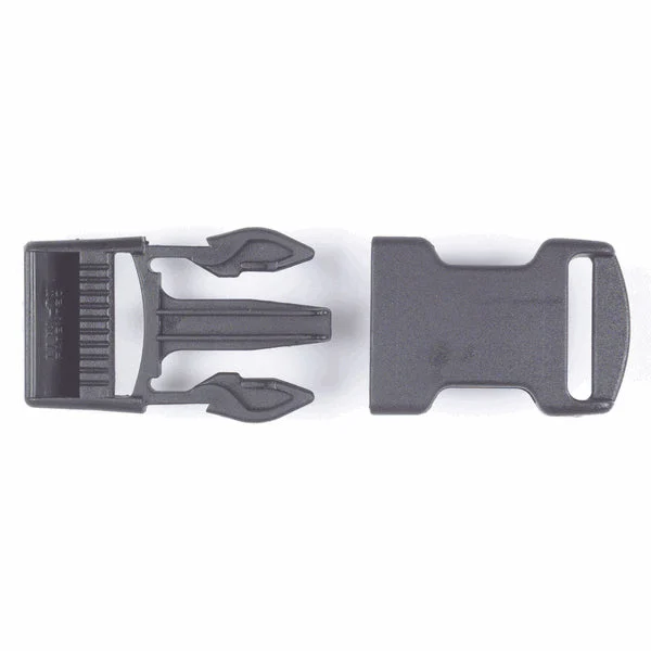 Bainbridge Snap Buckles for 1 Inch Webbing Black Nylon