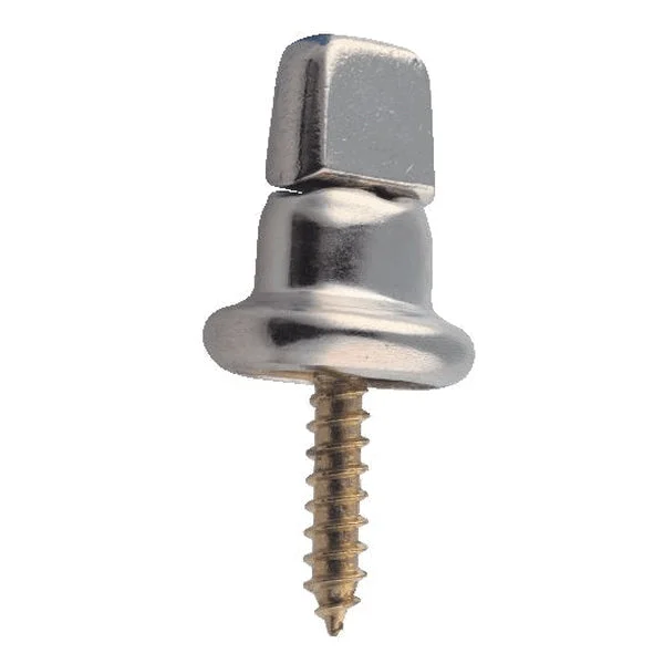 Bainbridge Dot Commonsense Fasteners Single Stud Brass Screw 15mm