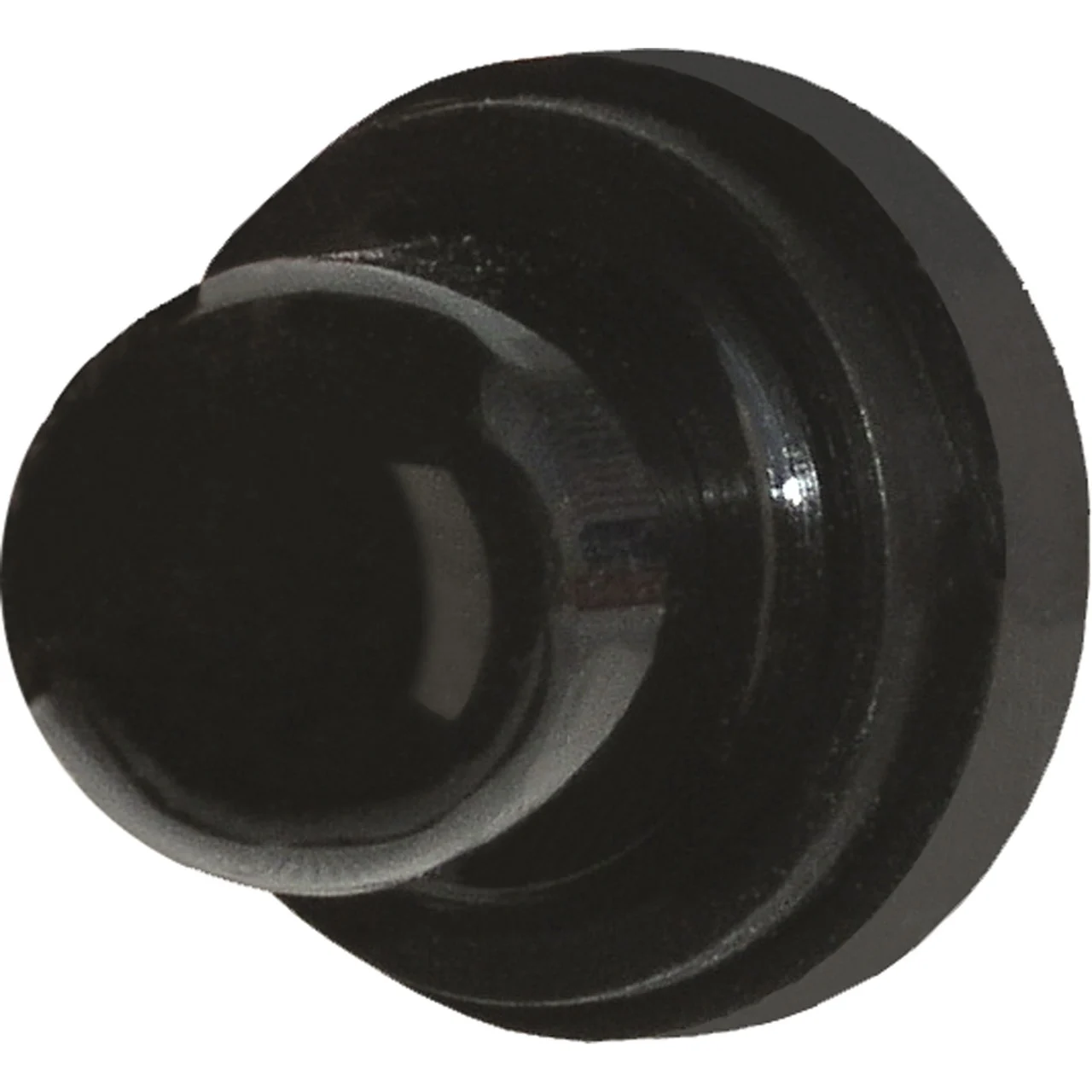Blue Sea Systems 4137-BSS Push Button Reset Only Circuit Breaker Boot - Black - 4137-BSS
