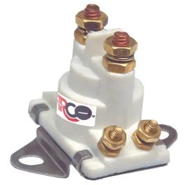Arco Marine Original Equipment Quality Replacement Solenoid F/Mercruiser & Mercury - Isolated Base, 12v