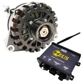 Arco Zeus A275l N62 Alternator W/Clutch Pulley, Terminal Block & Zeus High-Energy Alternator Regulator