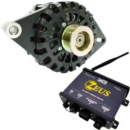 Arco Zeus A8000-48v 8kw 1"-2" Single Foot Alternator W/Isolated Ground & Zeus High-Energy Alternator Regulator
