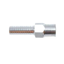 Attwood Universal Aluminum Fuel Hose Fitting - 3/8" Npt X 3/8" Barb