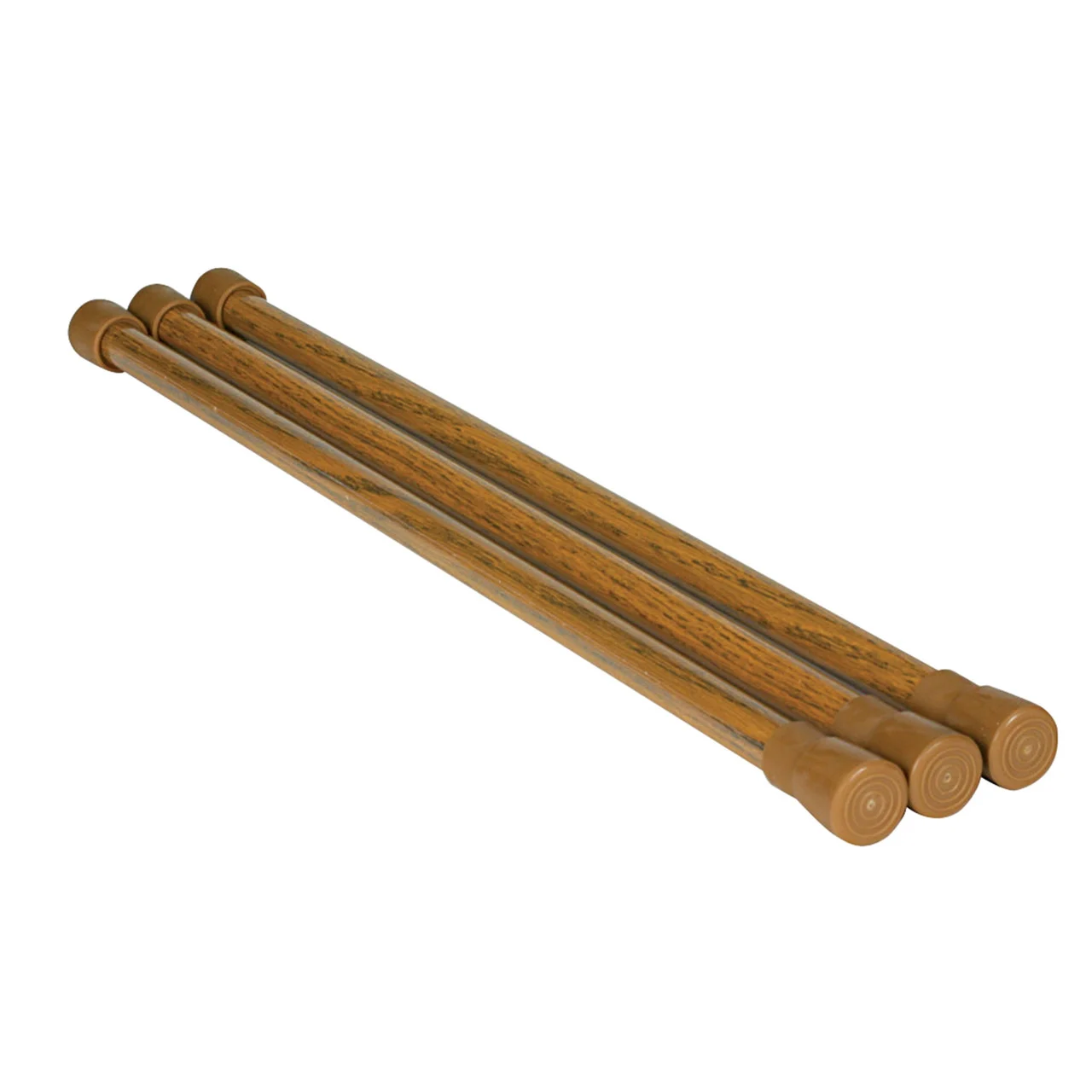 Camco 43823 Refrigerator Bars - Single Bar, 3 Pack, Oak - 43823