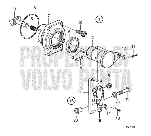 Volvo Penta - Washer - Volvo Penta (943111)