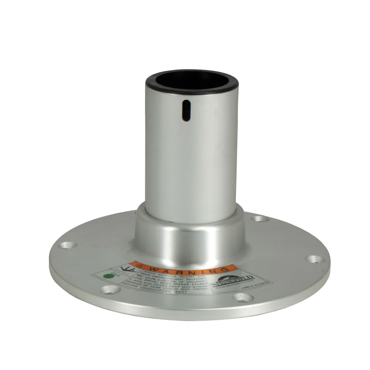 Springfield Marine 1280104-Mpl Regatta Polished Pedestal - 4-1/2" - 1280104-MPL