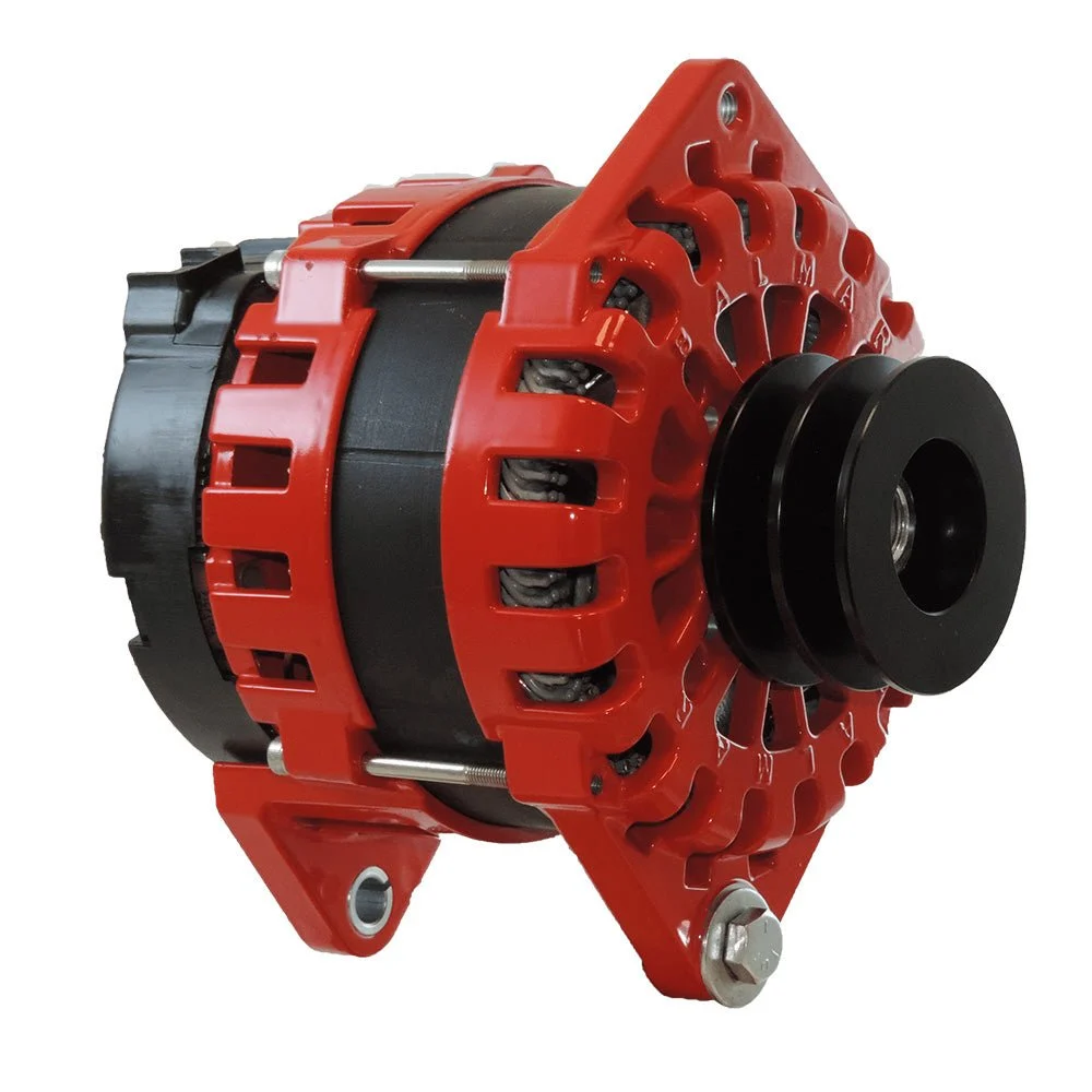 Balmar Alternator 250 AMP 12V 3.15" Dual Foot Saddle Dual Vee Pulley – Marine Boat Replacement Part