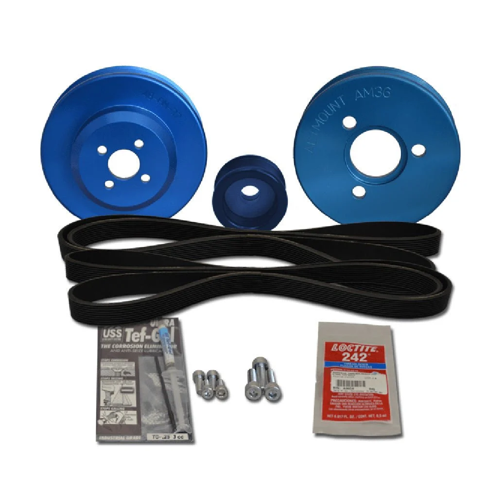 Balmar Pulley Kit f/Yanmar 3JH5, 3JH4-E, 4JH4-E, 4JH5, 4JH5-E – Marine Boat Replacement Part