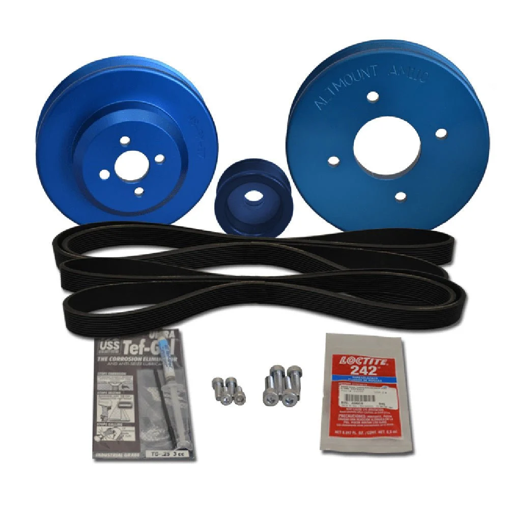 Balmar Pulley Kit f/Yanmar 4JH2-TE, 4JH2-HTE, 4JH2-DTE 4JH2-UTE – Marine Boat Replacement Part