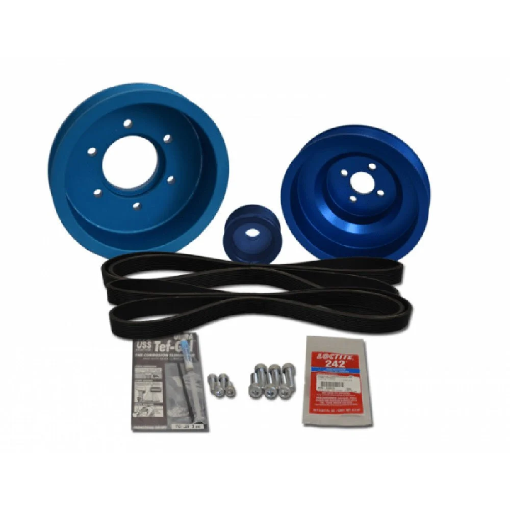 Balmar Pulley Kit f/Yanmar 4JH3-TE, 4JH3-HTE – Marine Boat Replacement Part